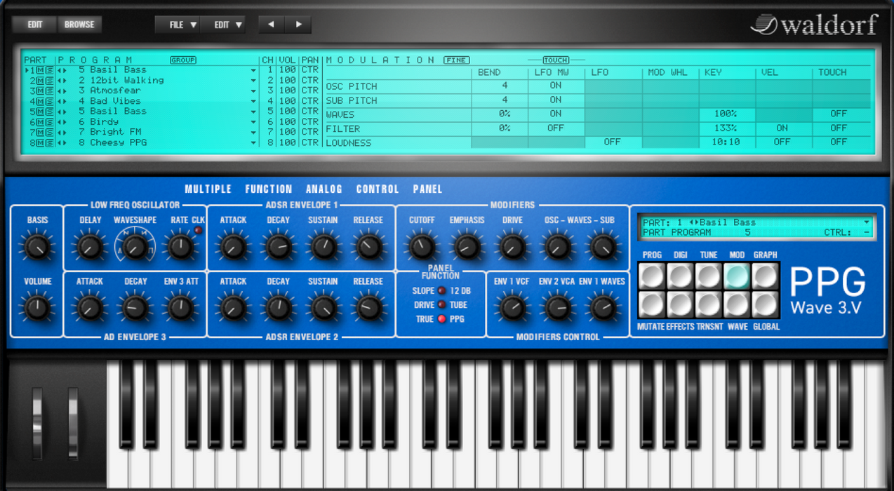 Waldorf PPG Wave 3.V - Update 2.0