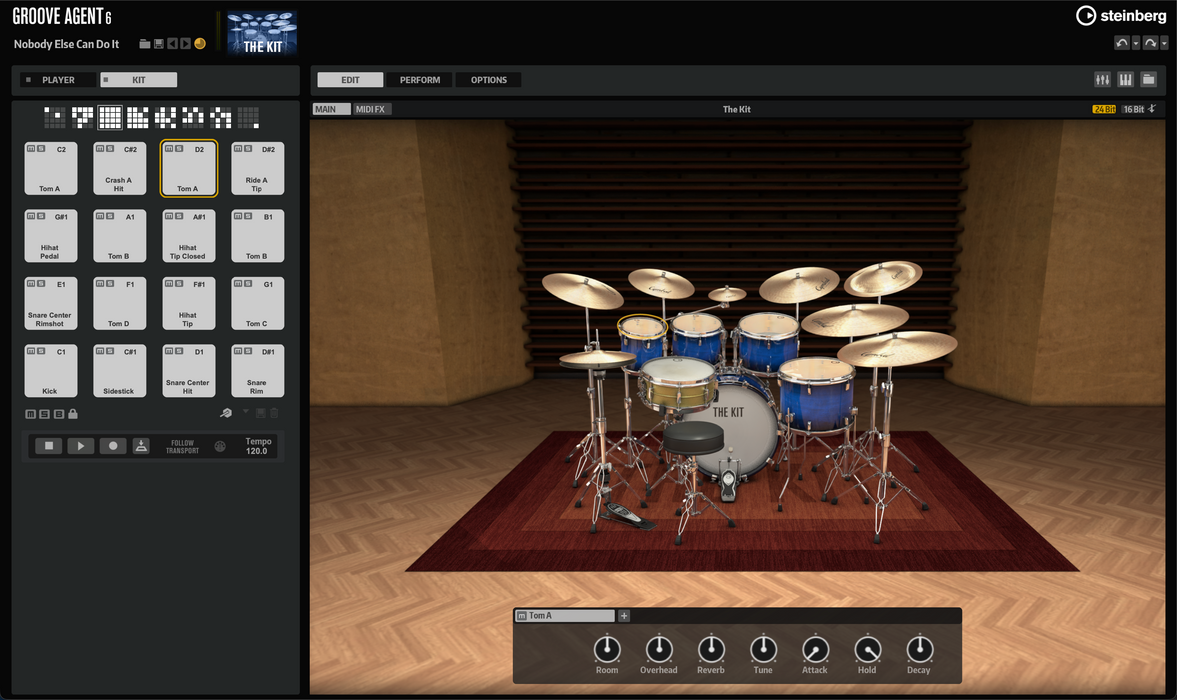 Steinberg VST Instruments Groove Agent 6 Full Version