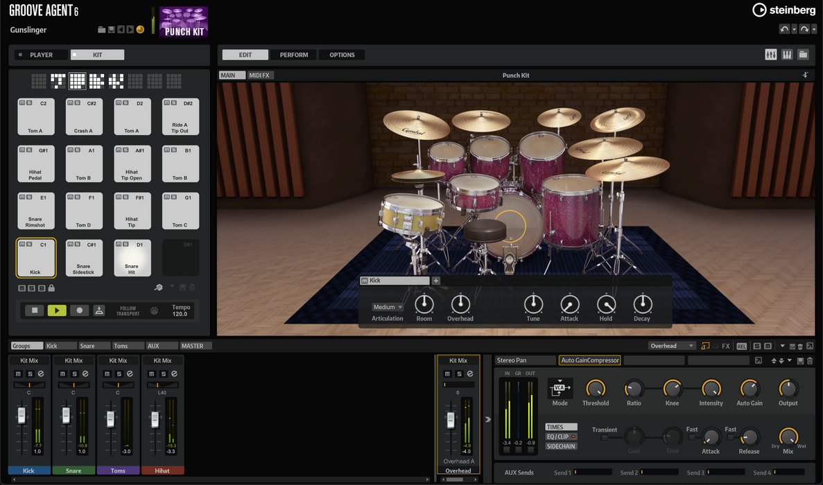 Steinberg VST Instruments Groove Agent 6 Full Version