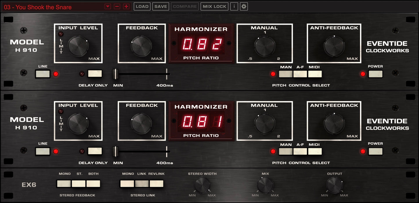Eventide H910 Harmonizer® Plug-in