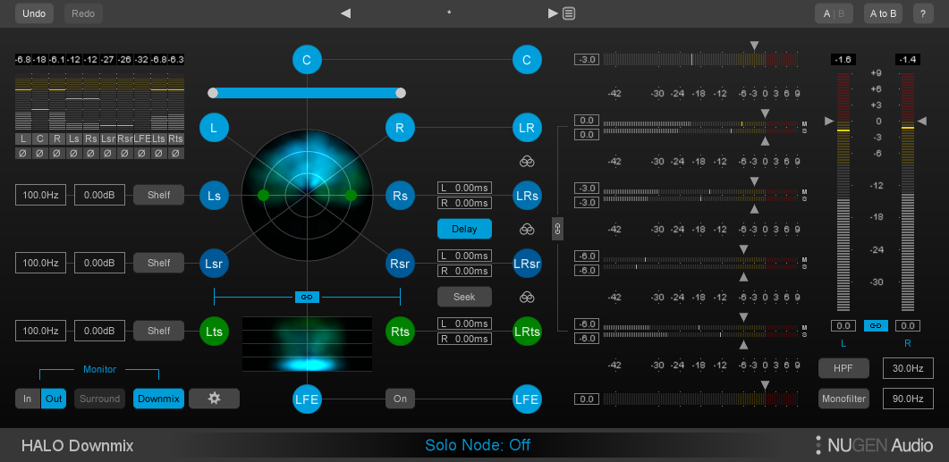 Nugen Audio NUGEN Halo Downmx w 3D extension