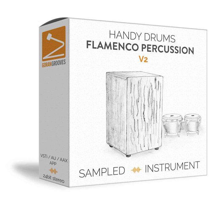 Goran Groves Library Handy Drums- FLAMENCO PERCUSSION V2