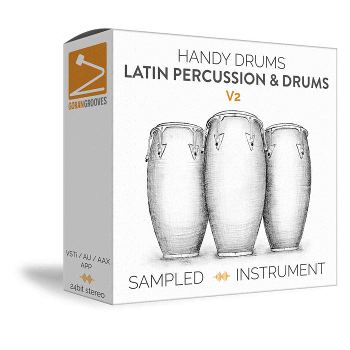 Goran Groves Library Handy Drums- LATIN PERCUSSION & DRUMS V2