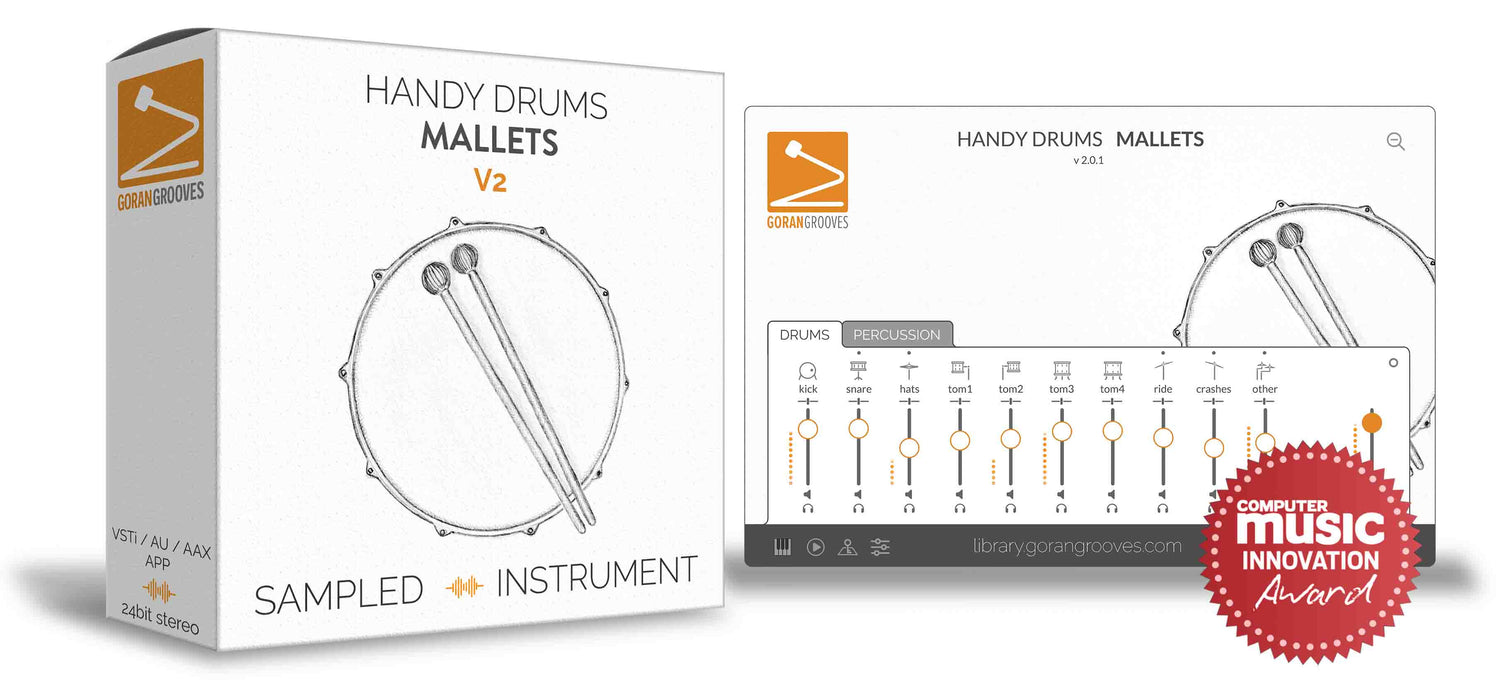 Goran Groves Library Handy Drums- MALLETS V2