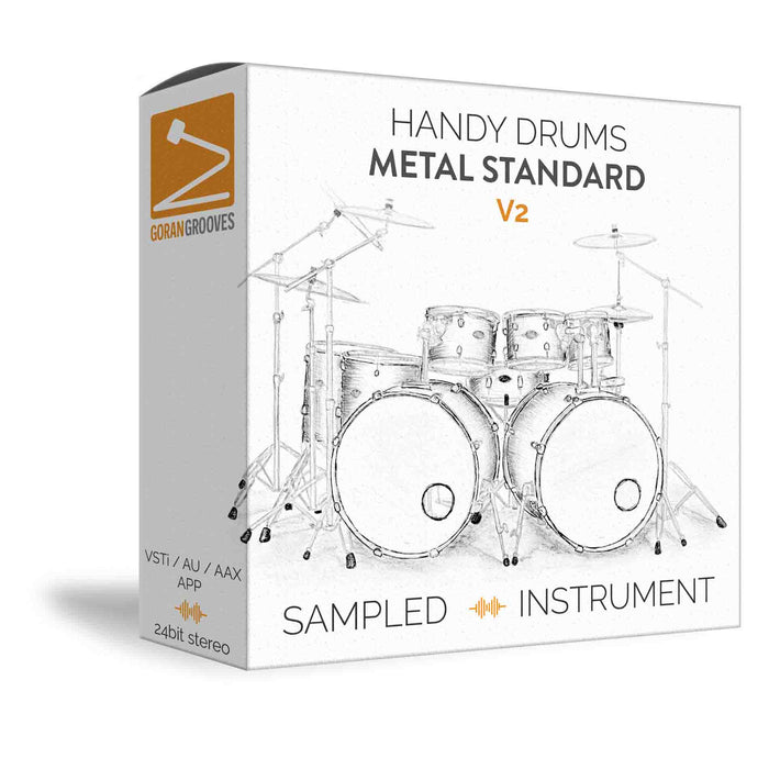 Goran Groves Library Handy Drums- METAL STANDARD V2