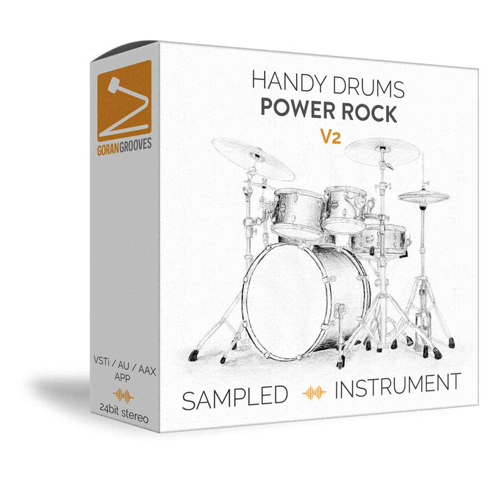 Goran Groves Library Handy Drums- POWER ROCK V2