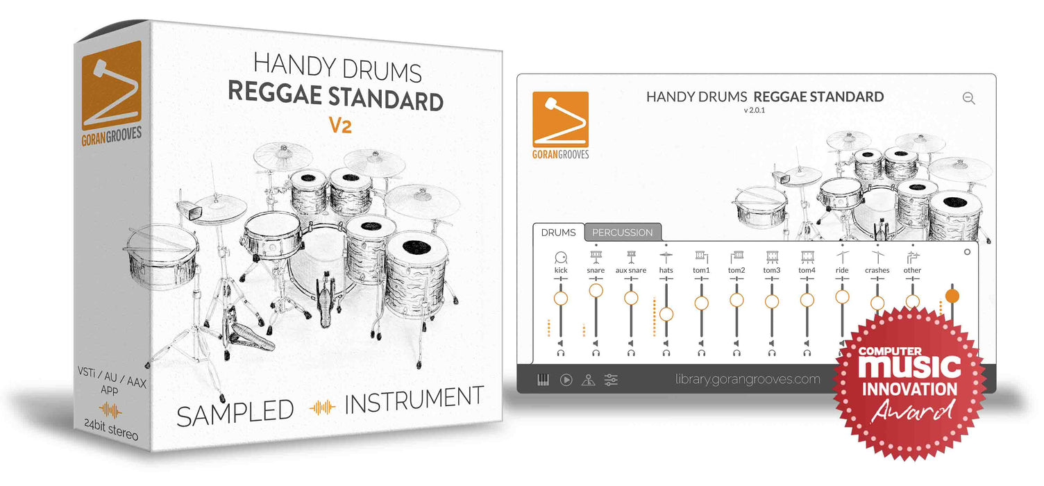 Goran Groves Library Handy Drums- REGGAE STANDARD V2