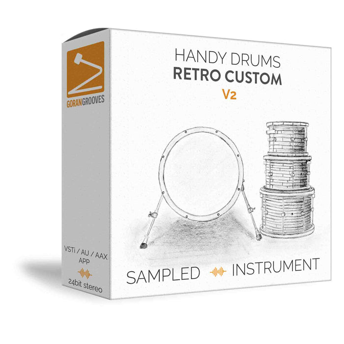 Goran Groves Library Handy Drums- RETRO CUSTOM V2