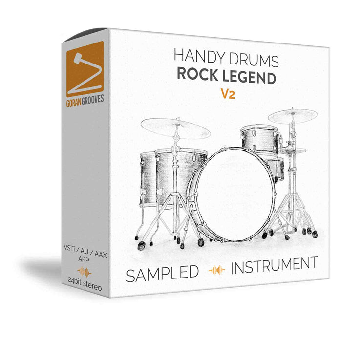 Goran Groves Library Handy Drums- ROCK LEGEND V2