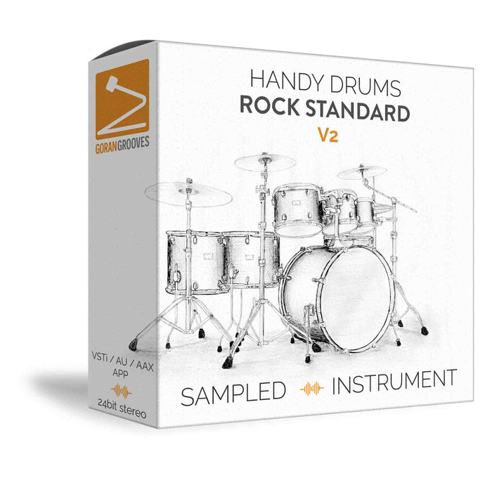 Goran Groves Library Handy Drums- ROCK STANDARD V2