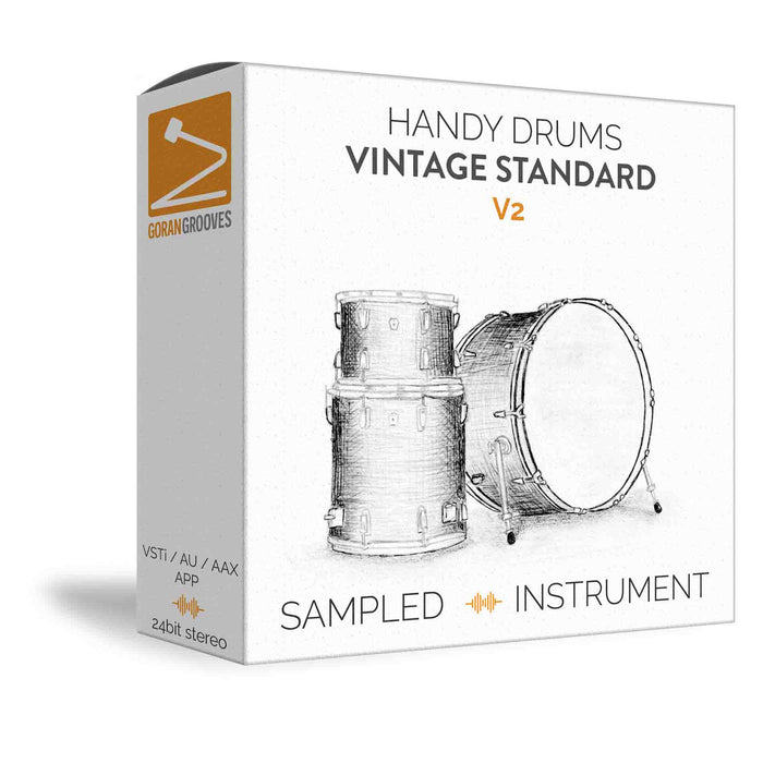 Goran Groves Library Handy Drums- VINTAGE STANDARD V2