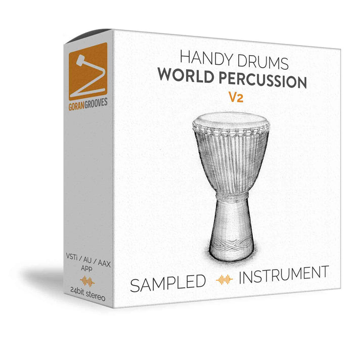 Goran Groves Library Handy Drums- WORLD PERCUSSION V2