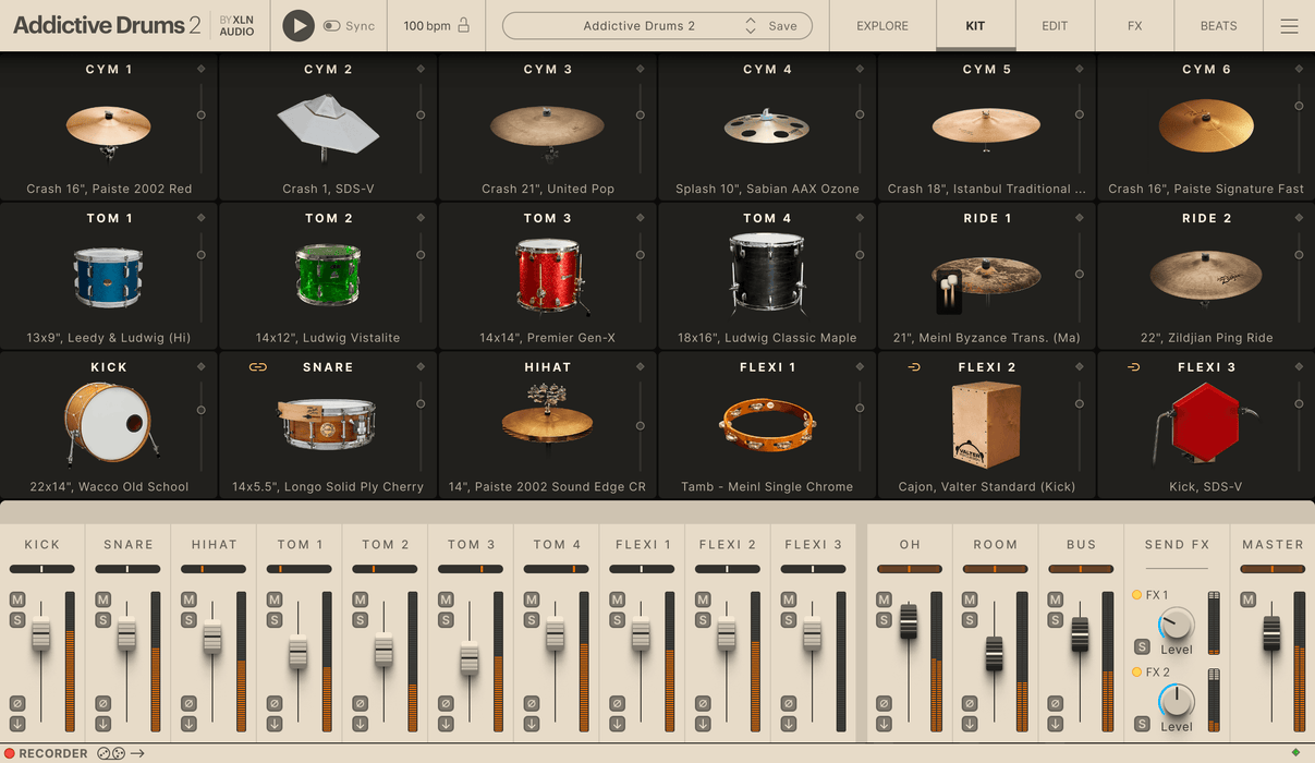 XLN Audio Addictive Drums 2: Custom