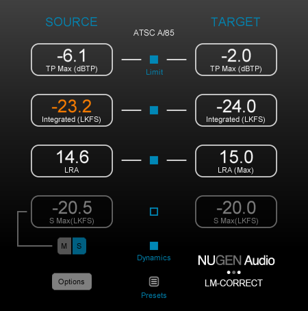 Nugen Audio NUGEN LM-Cor w DynApt extension
