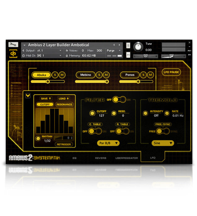 Soundiron Ambius 2: Systematik