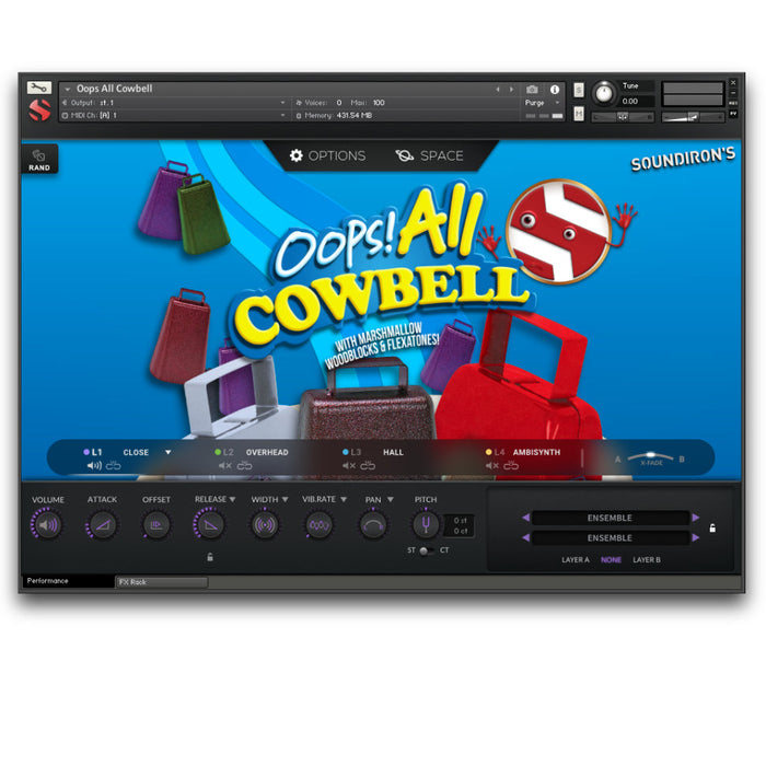 Soundiron Oops! All Cowbell