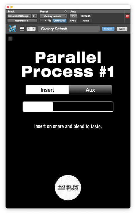 Metric Halo Parallel 1