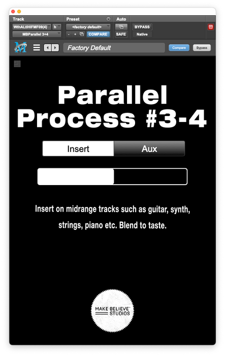 Metric Halo Parallel 3+4