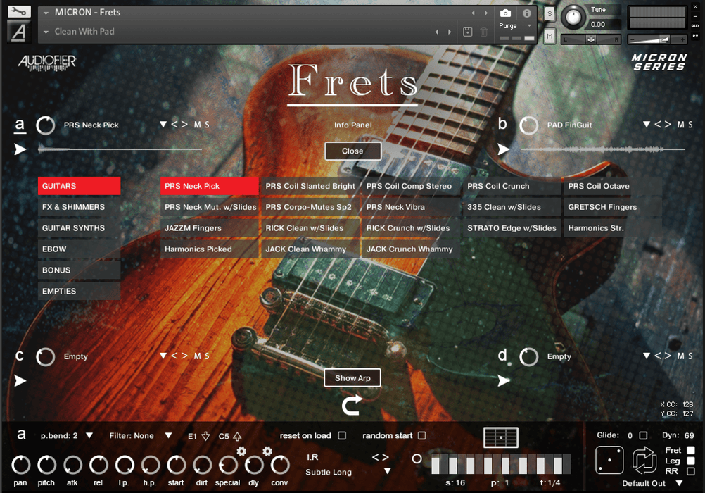 Audiofier Micron FRETS