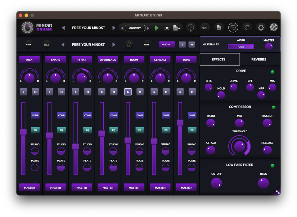 Modalics MINDst Drums