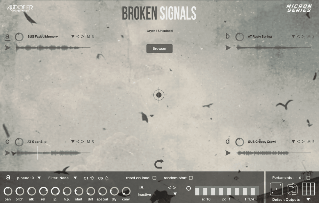 Audiofier Micron BROKEN SIGNALS