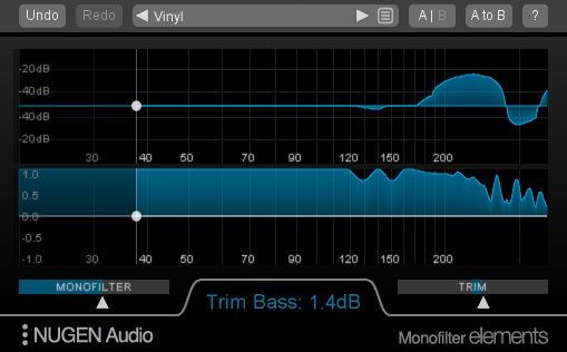 Nugen Audio NUGEN Monofilter Elements
