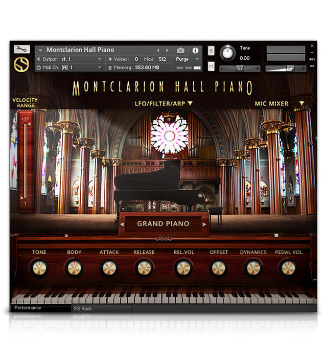 Soundiron Montclarion Hall Grand Piano
