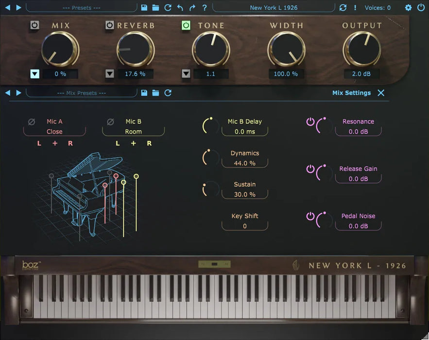BOZ Digital Labs Boz All Pro Pianos Bundle
