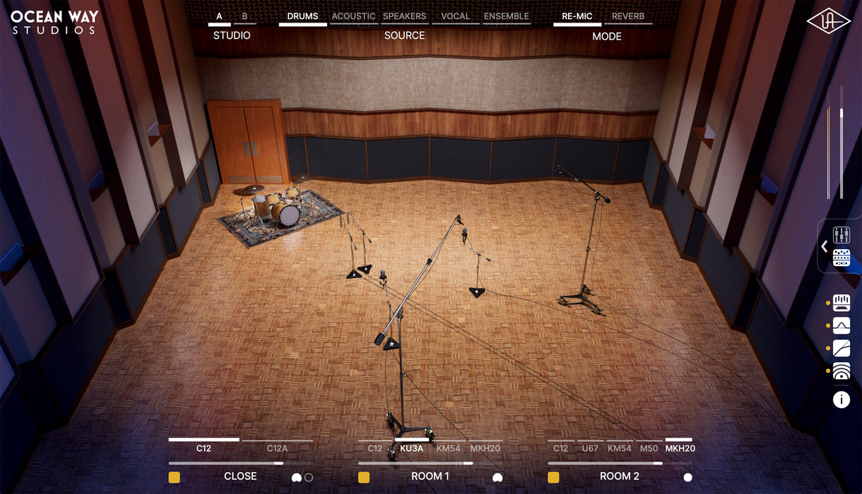 Universal Audio UAD Ocean Way Studios Deluxe