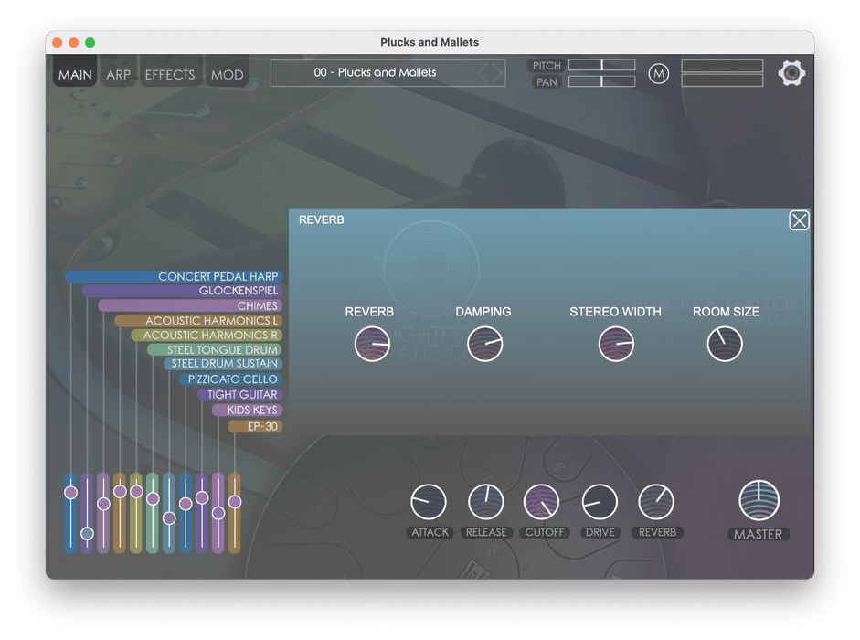 Nightfox Audio Plucks and Mallets