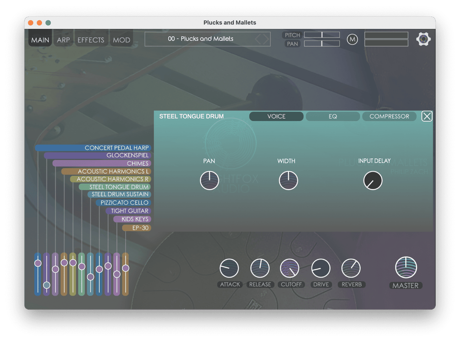 Nightfox Audio Plucks and Mallets