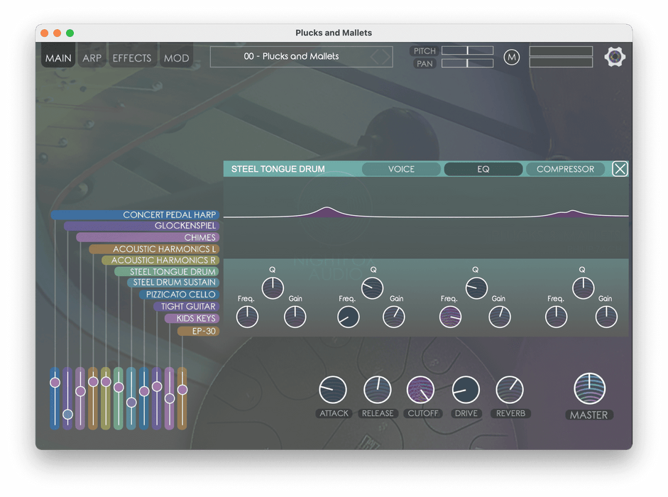 Nightfox Audio Plucks and Mallets