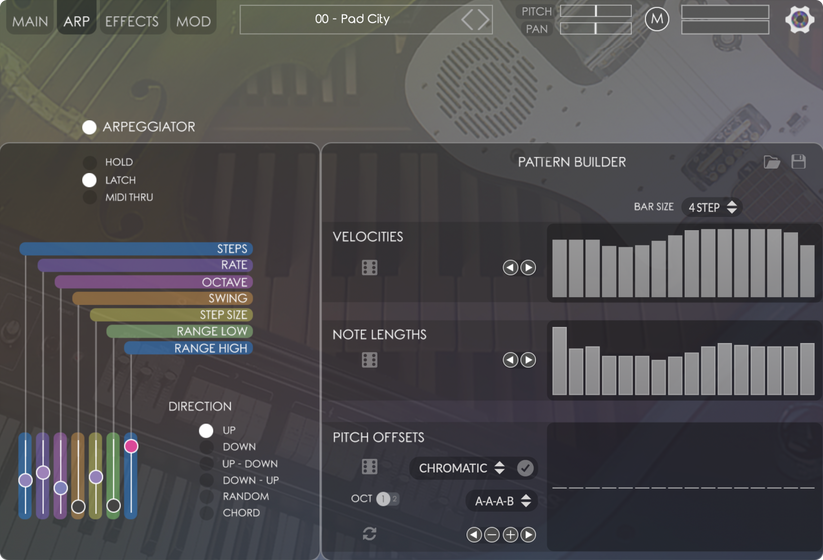 Nightfox Audio Pad City