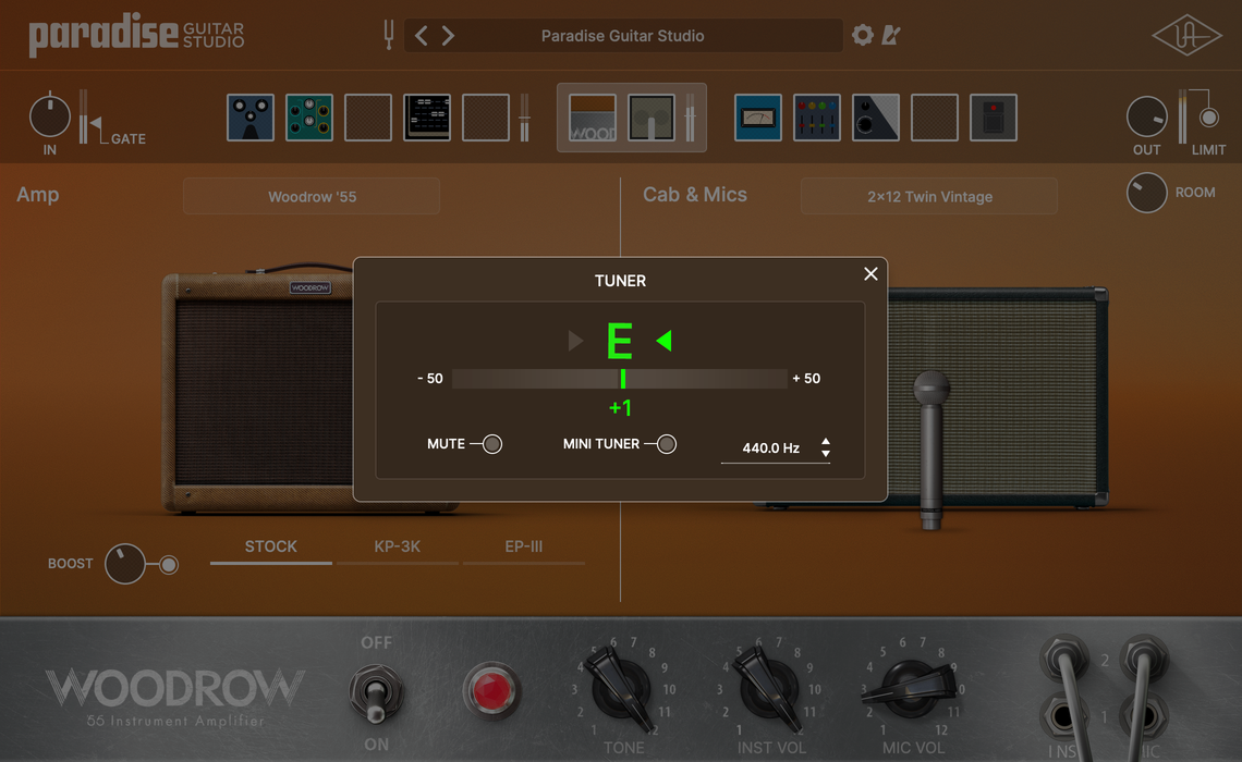 Universal Audio UAD Paradise Guitar Studio