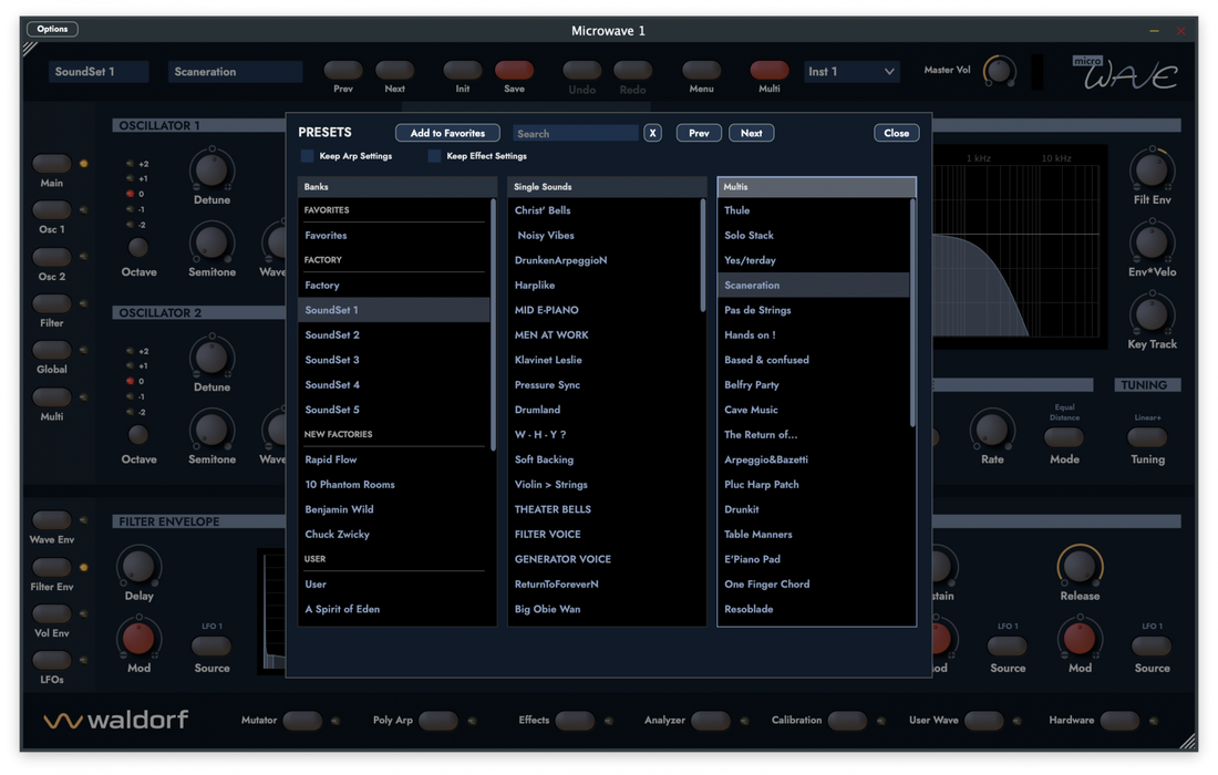 Waldorf Microwave 1 - Version 2