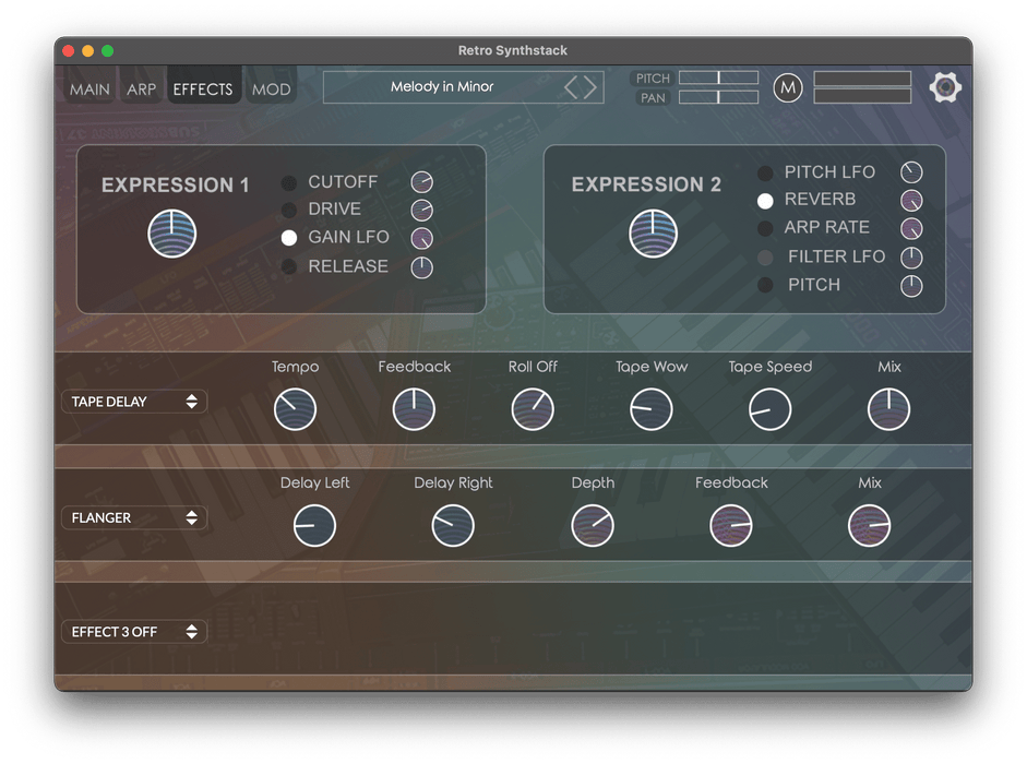 Nightfox Audio Retro Synthstack