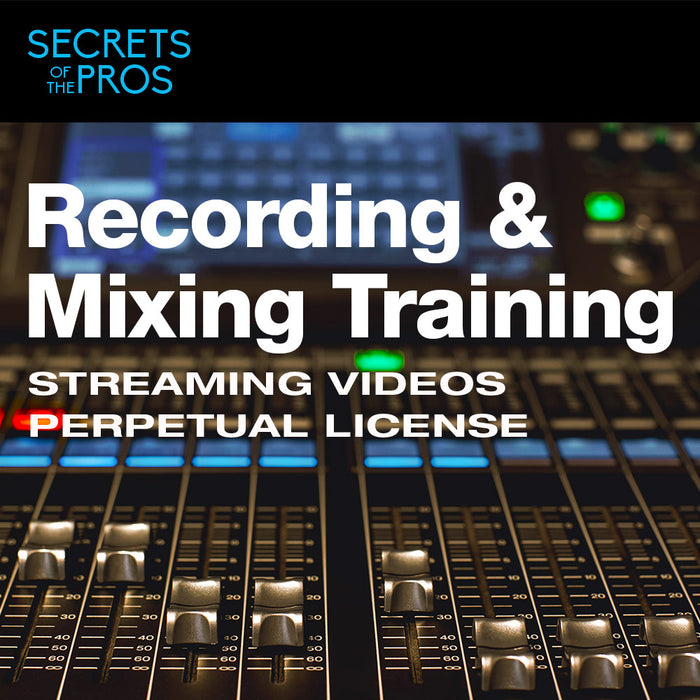 Secrets of the Pros RMS Training - Streaming - Perpetual