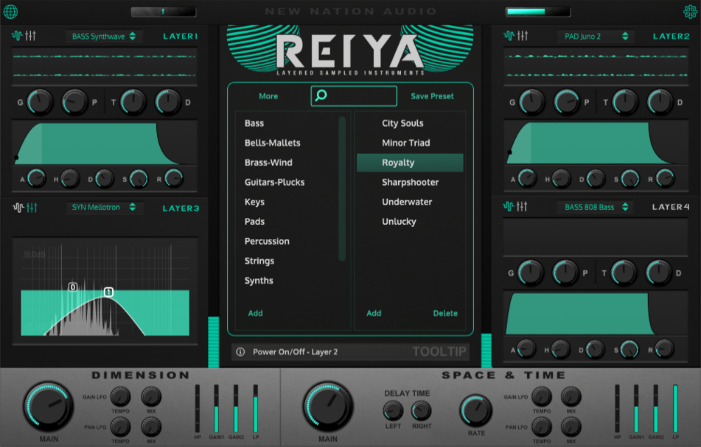 NNLLC Reiya - Layered Sampled Instruments