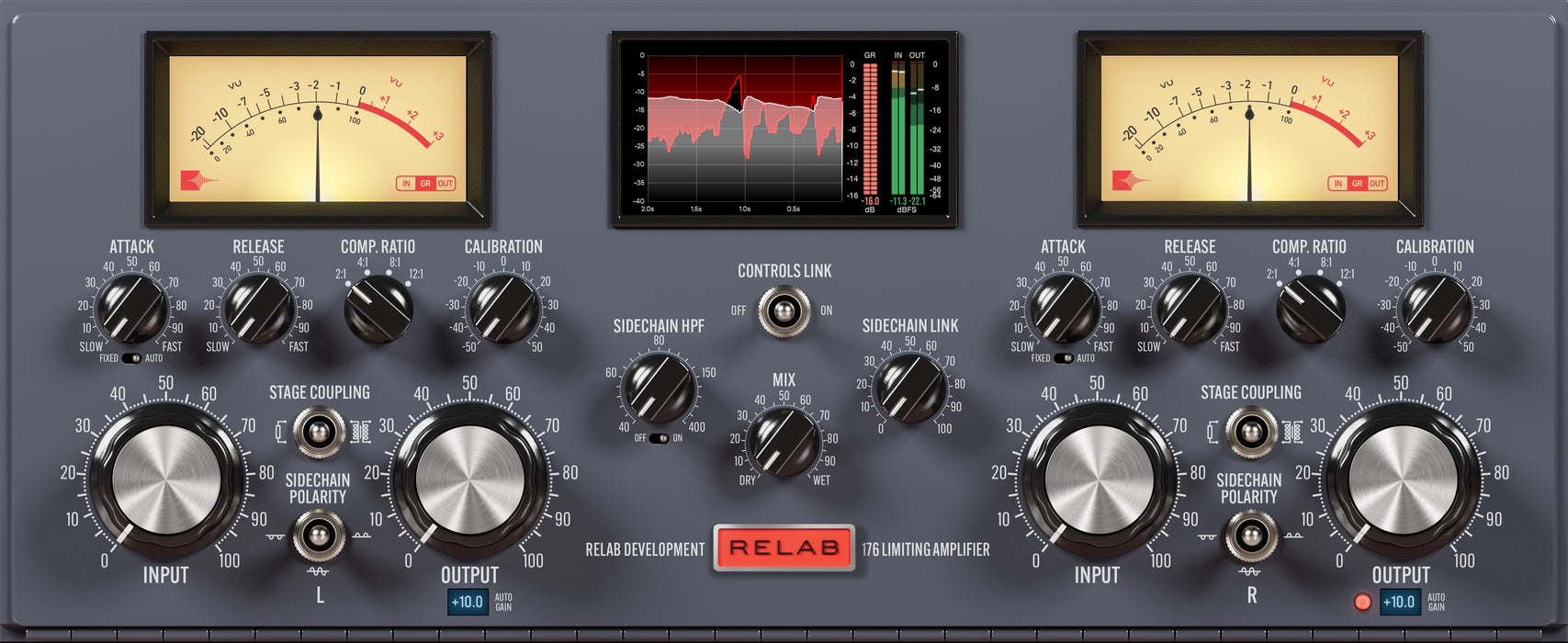 Relab Development Relab 176 Tube Compressor/Limiter