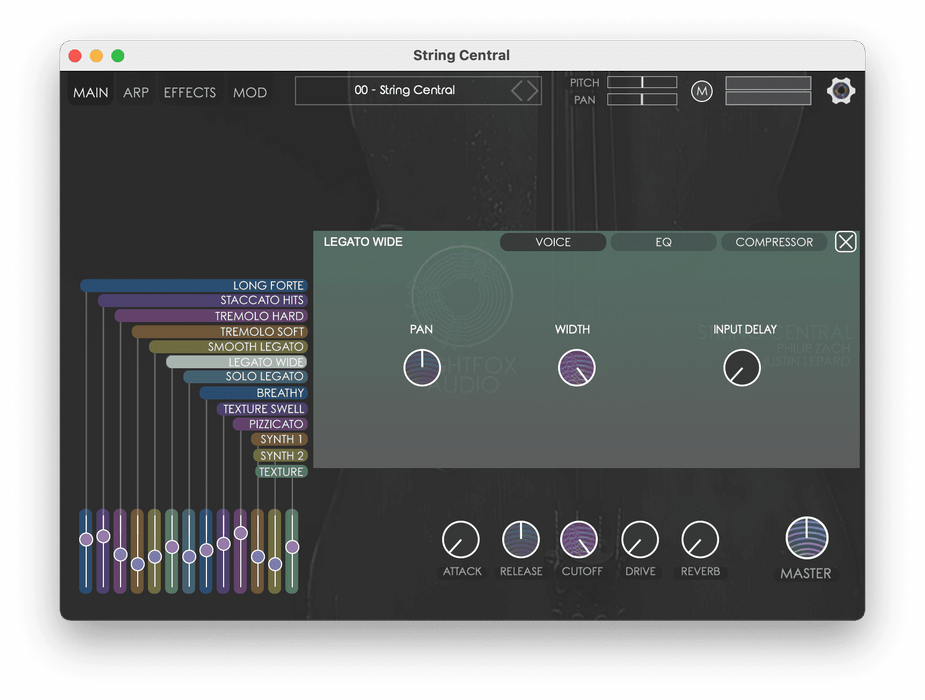 Nightfox Audio String Central