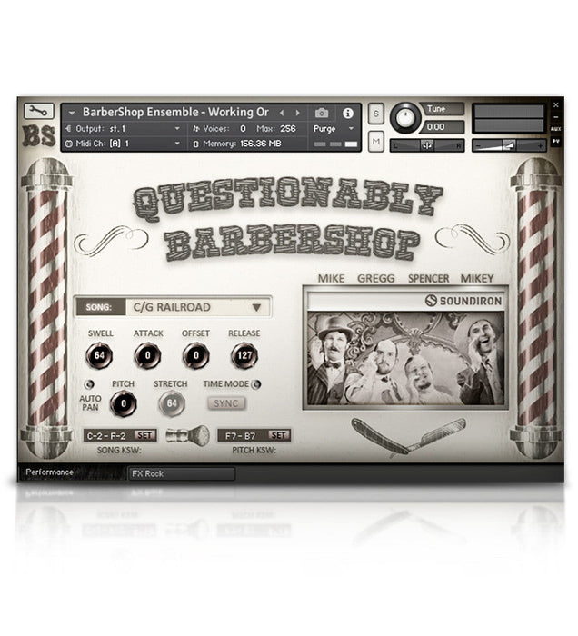 Soundiron Questionably Barbershop