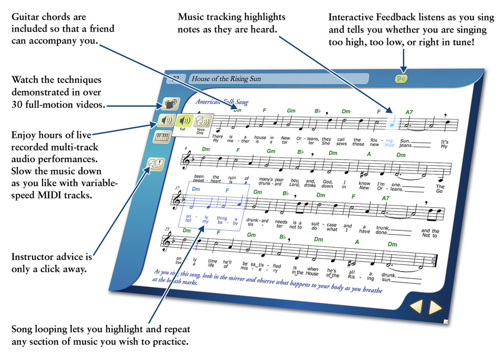 eMedia Singing Method Mac 10.5 to 10.14, 32-bit