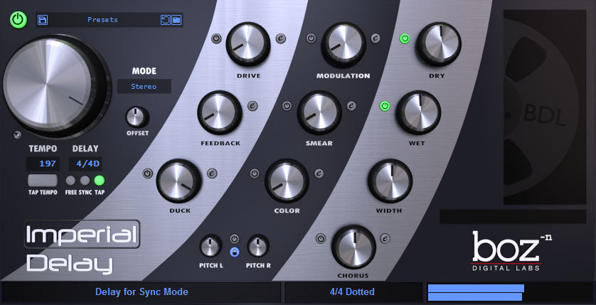 BOZ Digital Labs Boz Imperial Delay