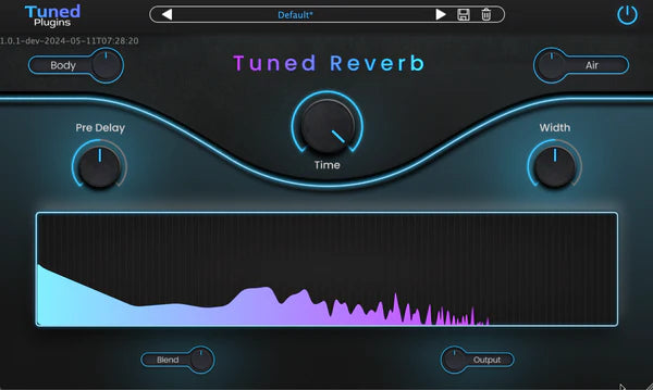 Safari Pedals Tuned Plugins Tuned Reverb