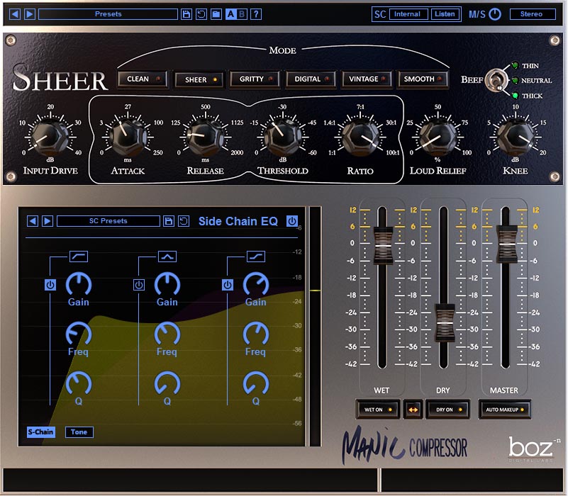 BOZ Digital Labs Boz Manic Compressor