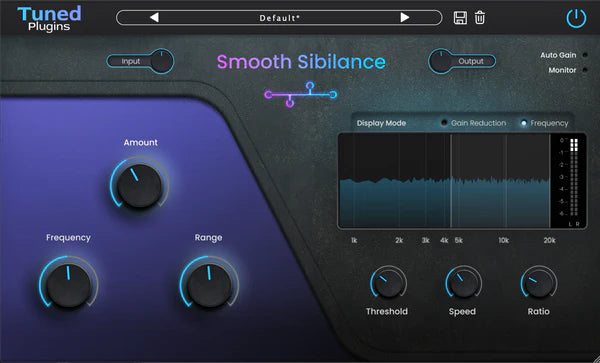 Safari Pedals Tuned Plugins Smooth Sibilance