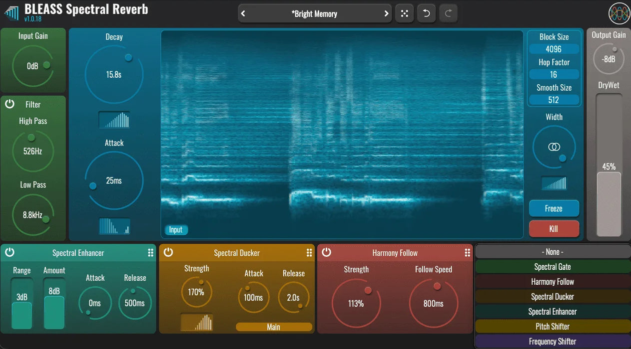 BLEASS Spectral Reverb