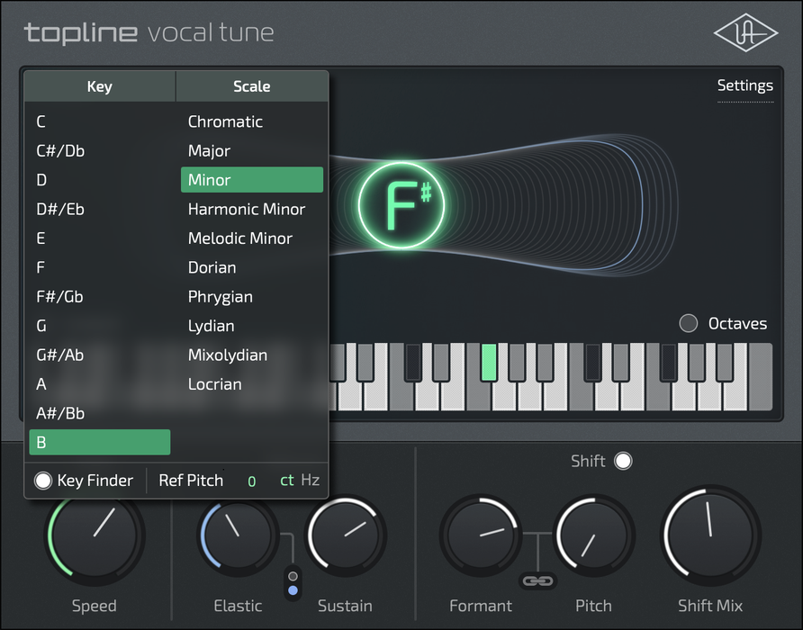 Universal Audio UAD Topline Vocal Tune