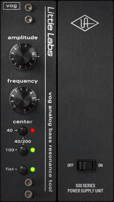 Universal Audio UAD Little Labs Voice Of God Bass Resonance