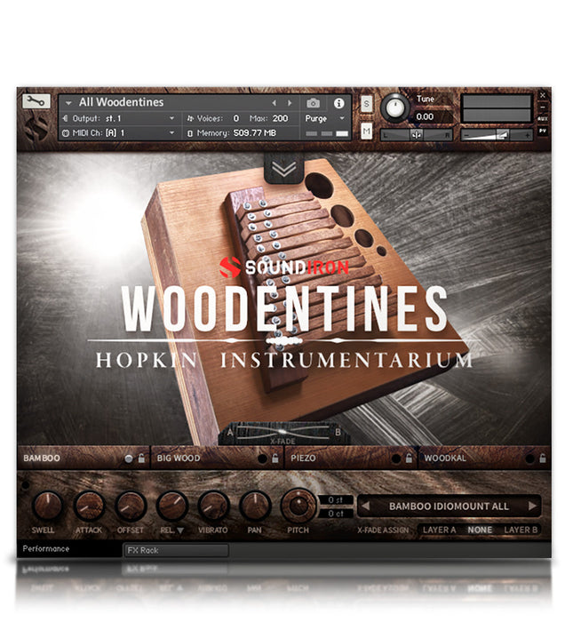 Soundiron Hopkin Instrumentarium: Woodentines